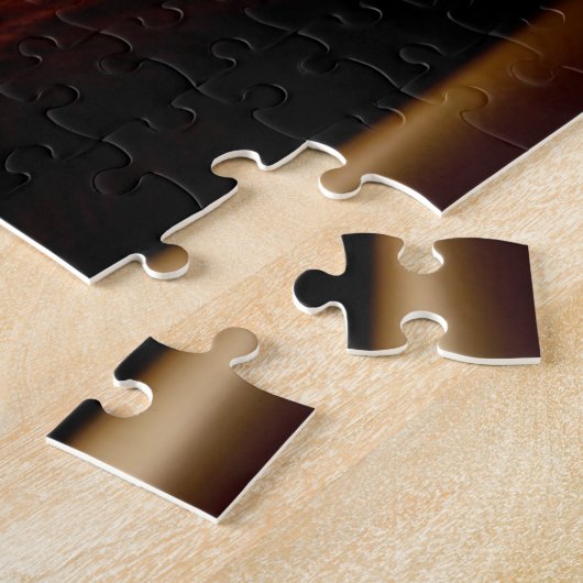 Schöne siamesische Katze am Fenster Weihnachtsmann Puzzle (Seite)