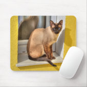 Schöne siamesische Katze Mousepad (Mit Mouse)