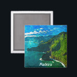 Schöne Sicht auf die Küste Madeiras Magnet<br><div class="desc">Spüren Sie den phantastischen Geist Madeiras und tragen Sie ein Stück dieser wunderschönen Insel Portogual mit sich,  wohin Sie auch gehen. Dieses atemberaubende Magnet ist ein schönes Beispiel für die wunderschöne Landschaft der portugiesischen Insel und des europäischen Reiseziels. Machen Sie es sich selbst und kaufen Sie jetzt.</div>