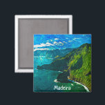 Schöne Sicht auf die Küste Madeiras Magnet<br><div class="desc">Spüren Sie den phantastischen Geist Madeiras und tragen Sie ein Stück dieser wunderschönen Insel Portogual mit sich,  wohin Sie auch gehen. Dieses atemberaubende Magnet ist ein schönes Beispiel für die wunderschöne Landschaft der portugiesischen Insel und des europäischen Reiseziels. Machen Sie es sich selbst und kaufen Sie jetzt.</div>