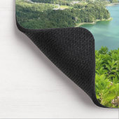 Schöne Sicht auf Sete Cidades Caldera, Azoren Mousepad (Ecke)