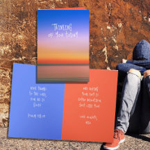 Schöne Sie Teen Sunrise Scripture Message Card