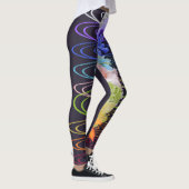 Schöne sieben Chakra-Blume Leggings (Rechts)