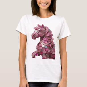 Schöne Silber-UNICORN-MÜNZEN Individuelles Design T-Shirt