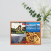 Schöne Simbabwes Postkarte (Stehend Vorderseite)