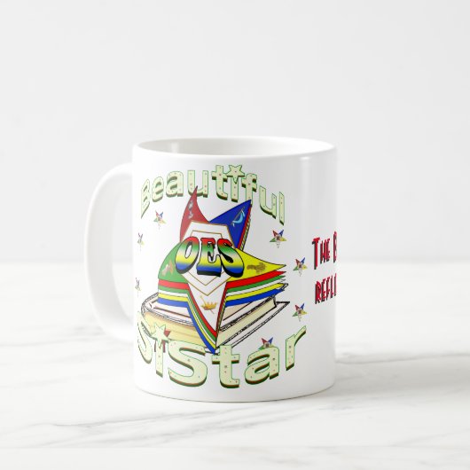 Schöne SiStar Tasse (Vorderseite Links)