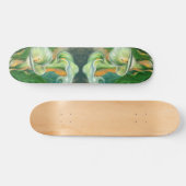 Schöne Skateboard Calla Lily Blume (Horizontal)