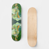 Schöne Skateboard Calla Lily Blume (Vorderseite)