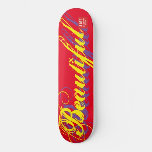SCHÖNE SKATEBOARTEN /JMT SKATEBOARDS (Vorderseite)