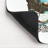 Schöne Skispass-Illustration mit N Mousepad (Ecke)