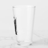 Schöne Skizze der jungen Katze Glas (Links)