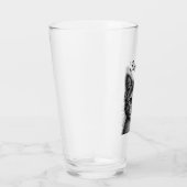 Schöne Skizze der jungen Katze Glas (Rechts)