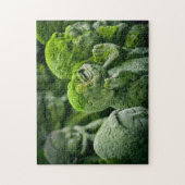 Schöne skulptierte Gesichter mit Moss-Puzzle Puzzle (Vertikal)