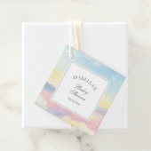 Schöne Sky and Clouds Baby Dusche Vielen Dank Geschenkanhänger (Beispiel)