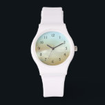 Schöne Skyscape mit flauschigen Wolken Armbanduhr<br><div class="desc">Führt diese Skyscape nicht dazu, dass du will, nach draußen zu gehen und nach oben zu schauen? Fluffe Wolken schweben über eine wunderschöne blaue Skyscape, sodass es sich so anfühlt, als ob man aus einem Flugzeug schaut. Kaufen Sie noch heute eine Kopie!</div>