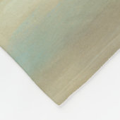 Schöne Skyscape mit flauschigen Wolken Fleecedecke (Ecke)