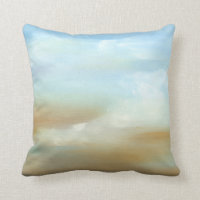 Schöne Skyscape mit flauschigen Wolken