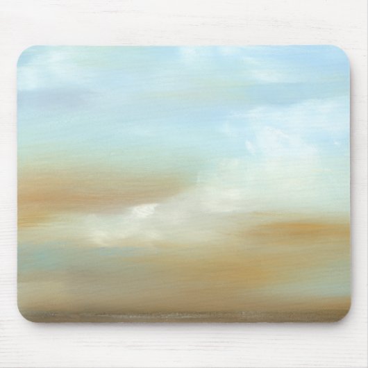 Schöne Skyscape mit flauschigen Wolken Mousepad (Vorne)