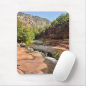 Schöne Slide Rock Staat Park Mousepad (Mit Mouse)