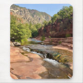 Schöne Slide Rock Staat Park Mousepad (Vorne)
