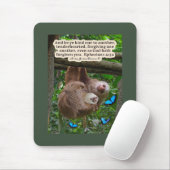 Schöne Sloth-Schrift: Ephesians 4:32 Mousepad (Mit Mouse)
