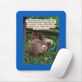 Schöne Sloth-Schrift: Ephesians 4:32 Mousepad (Mit Mouse)