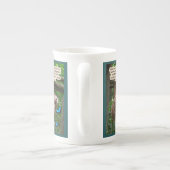 Schöne Sloth-Schrift: Ephesians 4:32 Porzellantasse (Rückseite)