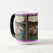 Schöne Sloth-Schrift: Ephesians 4:32 Verwandlungstasse (Vorderseite Links)