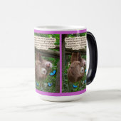 Schöne Sloth-Schrift: Ephesians 4:32 Verwandlungstasse (VorderseiteRechts)