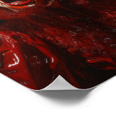 Schöne Snarling Grafen von Bathor aus dem 17. Jahr Poster (Ecke)