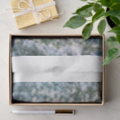 Schöne Snowy Irish Wolfhound-Szene Seidenpapier (Geschenk)