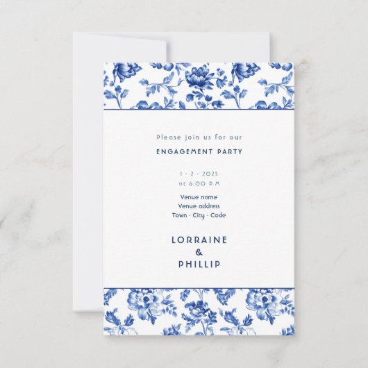 Schöne Software Blumenfreunde Einladung (Vorderseite)