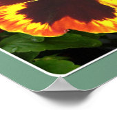 Schöne Sommer-Blume und Insekten-Collage Poster (Ecke)