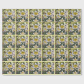 Schöne Sommer-Lilie Geschenkpapier (Flach)