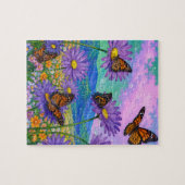 Schöne Sommer-Monarchfalter Puzzle (Horizontal)