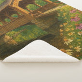 Schöne Sommer überdachte Brücke Kunst Sherpadecke (3/4)