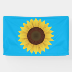 Schöne Sommersonnenblume Banner