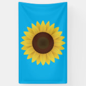 Schöne Sommersonnenblume Banner (Vertikal)