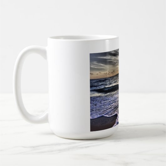 Schöne Sonne und Meer Kaffeetasse (Links)