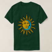 Schöne Sonne und Mond Celestial Boho (2) T-Shirt (Design vorne)