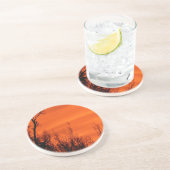 Schöne Sonnenaufgangsfotografie Getränkeuntersetzer (Seite)