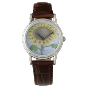 Schöne Sonnenblume Armbanduhr