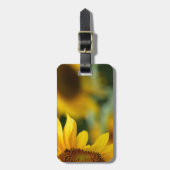Schöne Sonnenblume Gepäckanhänger (Vorderseite vertikal)