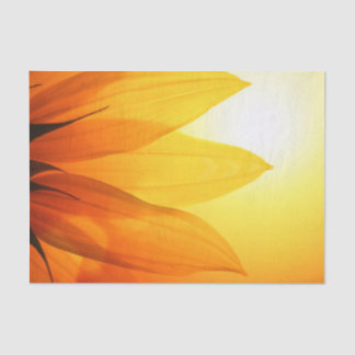 Schöne Sonnenblume - Gewebepapier Seidenpapier