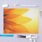 Schöne Sonnenblume - Gewebepapier Seidenpapier (Handwerk)