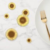 Schöne Sonnenblume Konfetti (Gruppe)