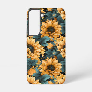 Schöne Sonnenblume - Lebhafte Blumenpracht Samsung Galaxy Hülle
