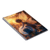 Schöne Sonnenblume mit Lüster Notizblock (Rechte Seite)