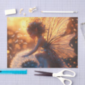 Schöne Sonnenblume mit Lüster Seidenpapier (Handwerk)