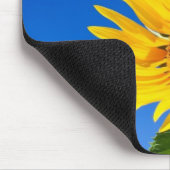 Schöne Sonnenblume Mousepad (Ecke)